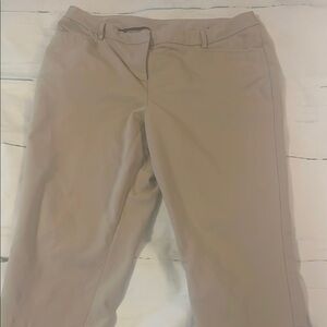 Lane Bryant Tan Ankle Pants